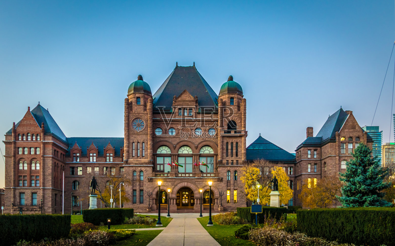 加拿大安大略省-多伦多立法议会照片摄影图片