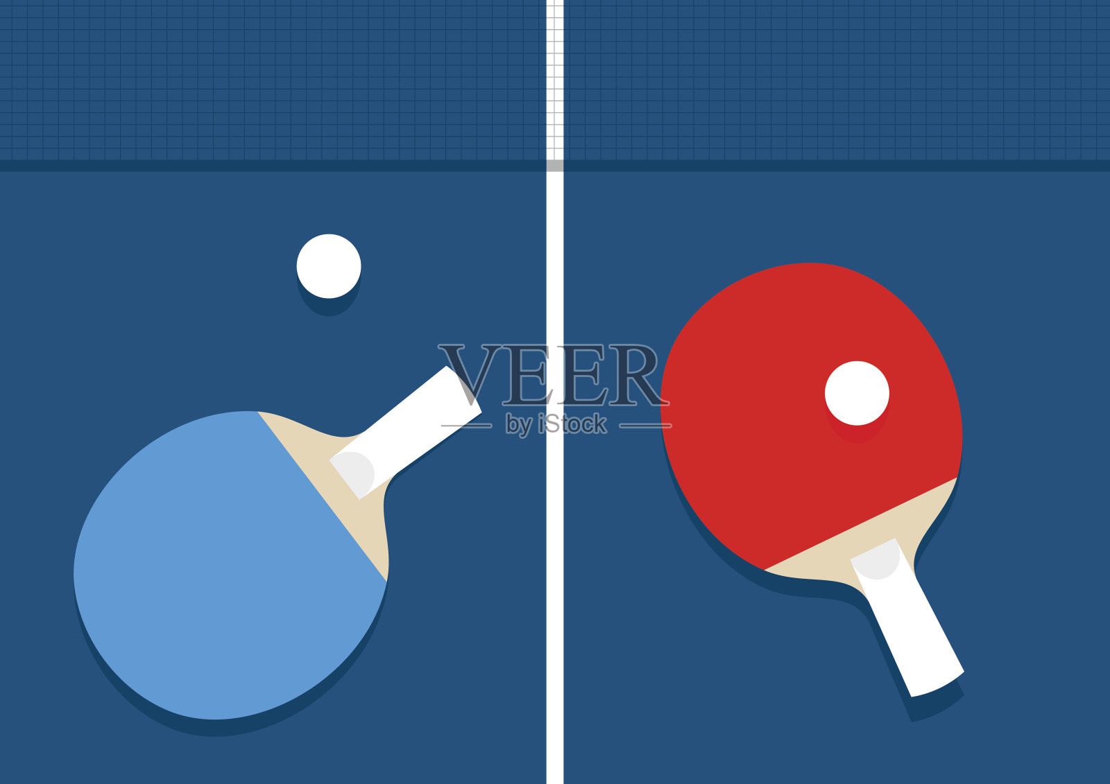 乒乓球矢量图插画图片素材