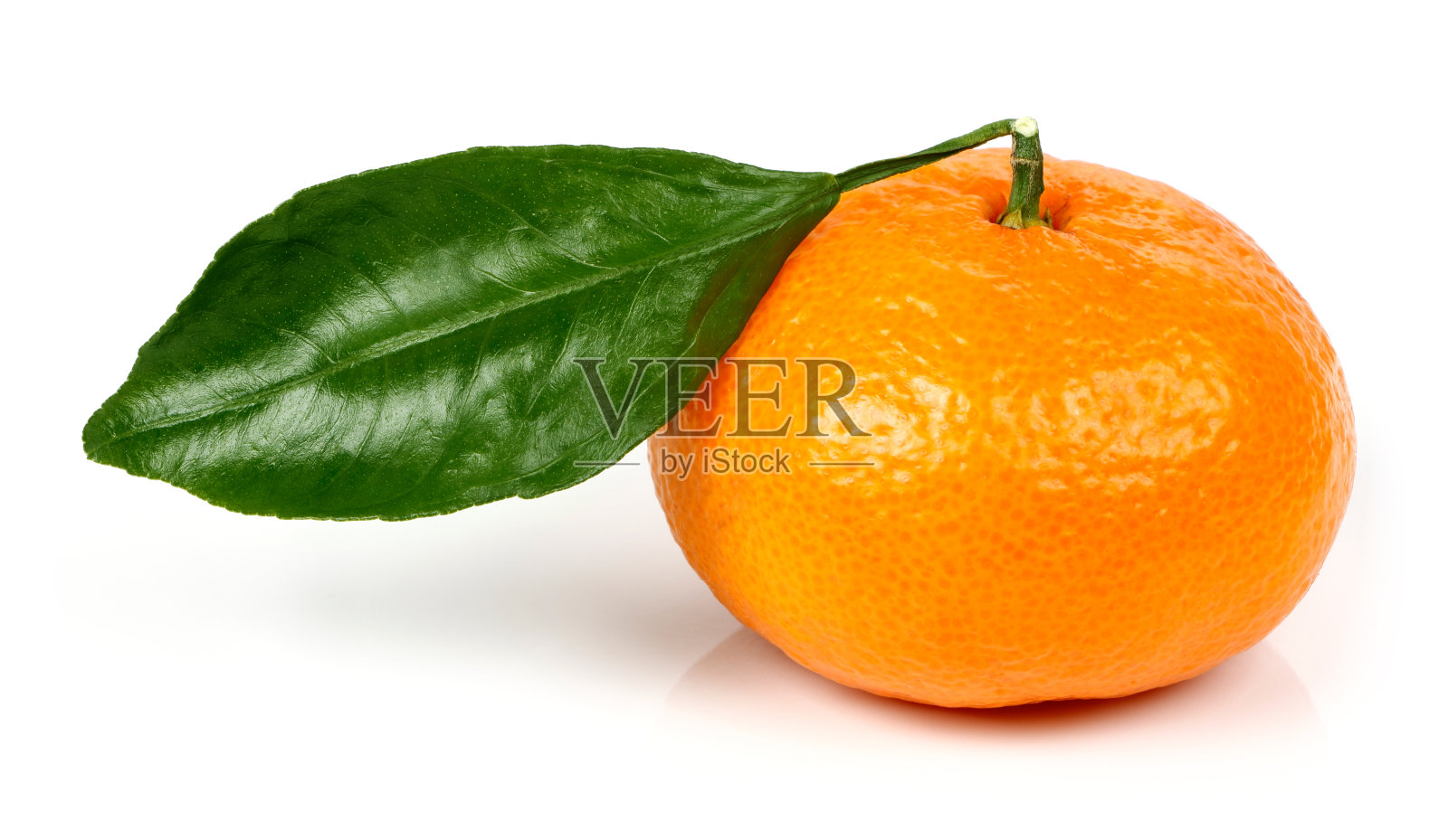 带叶子的鲜橘子照片摄影图片