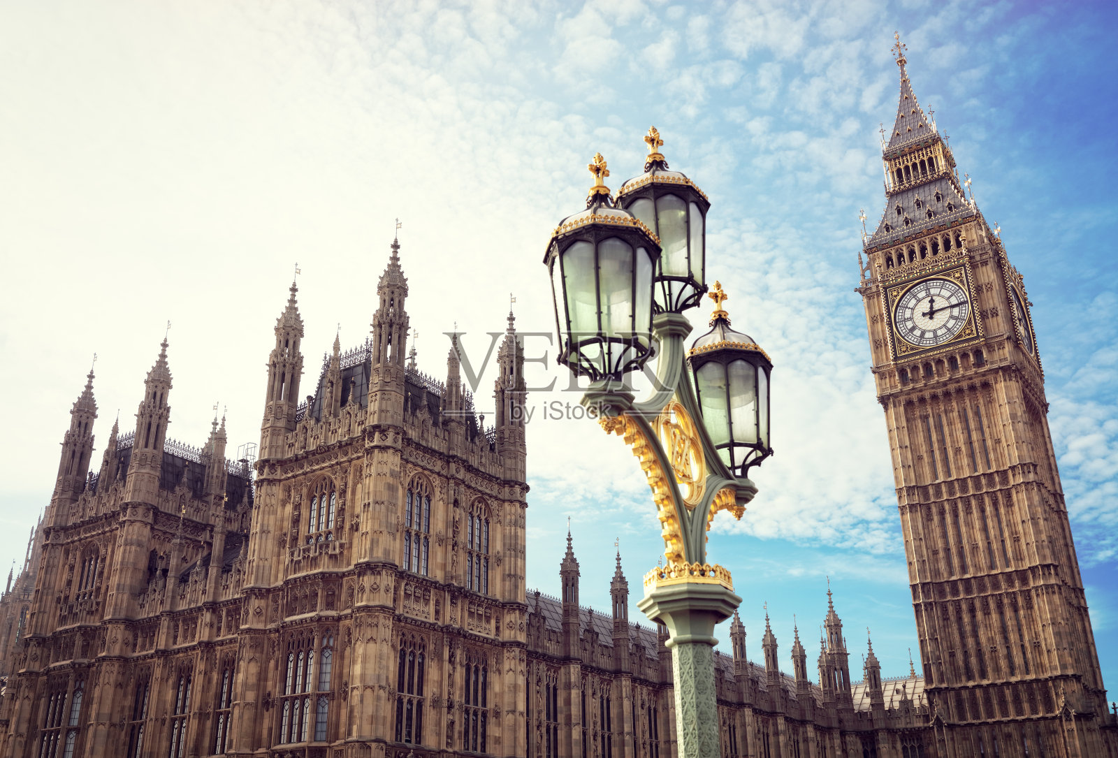 大本钟和伦敦的国会大厦照片摄影图片