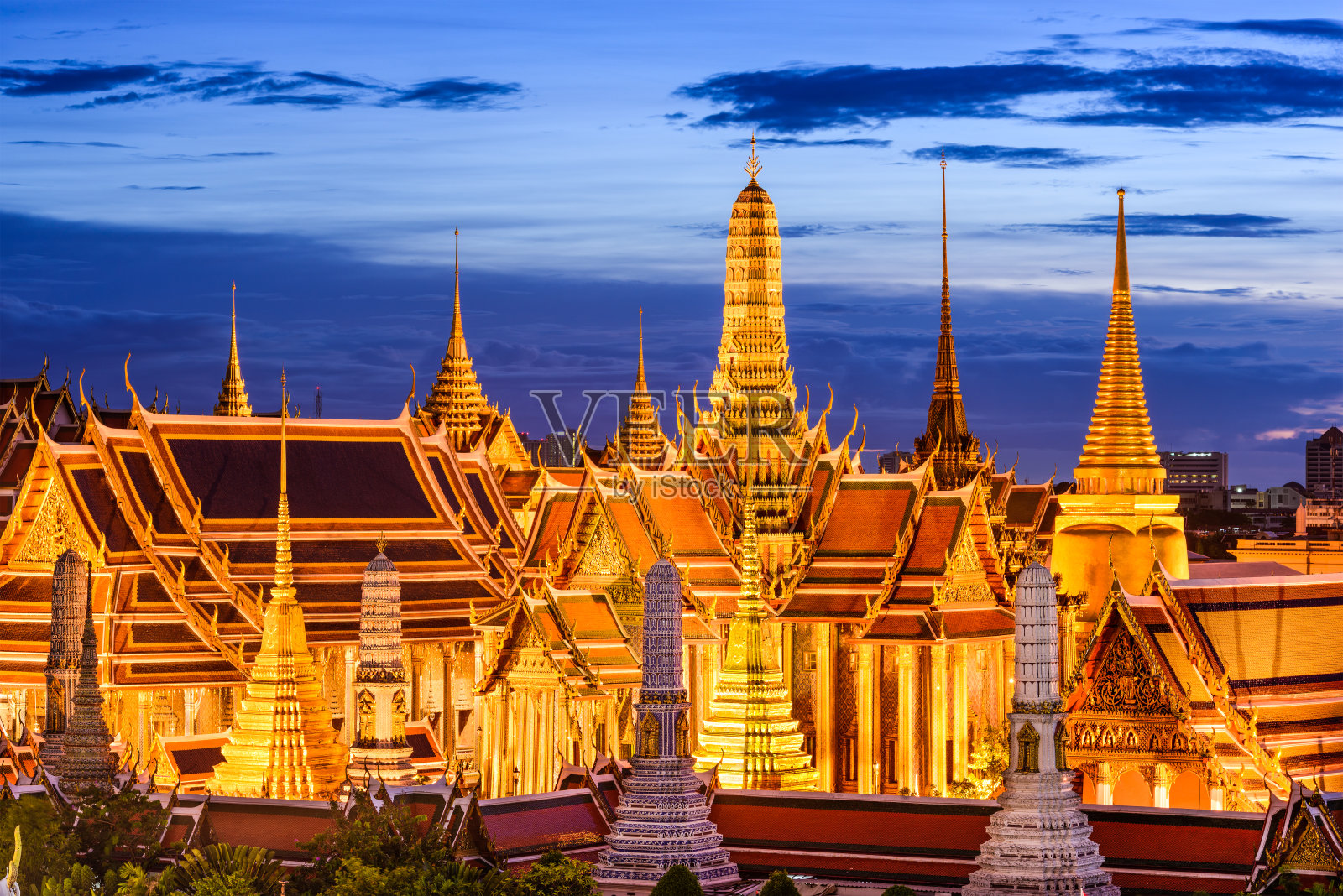 泰国曼谷的天际线照片摄影图片