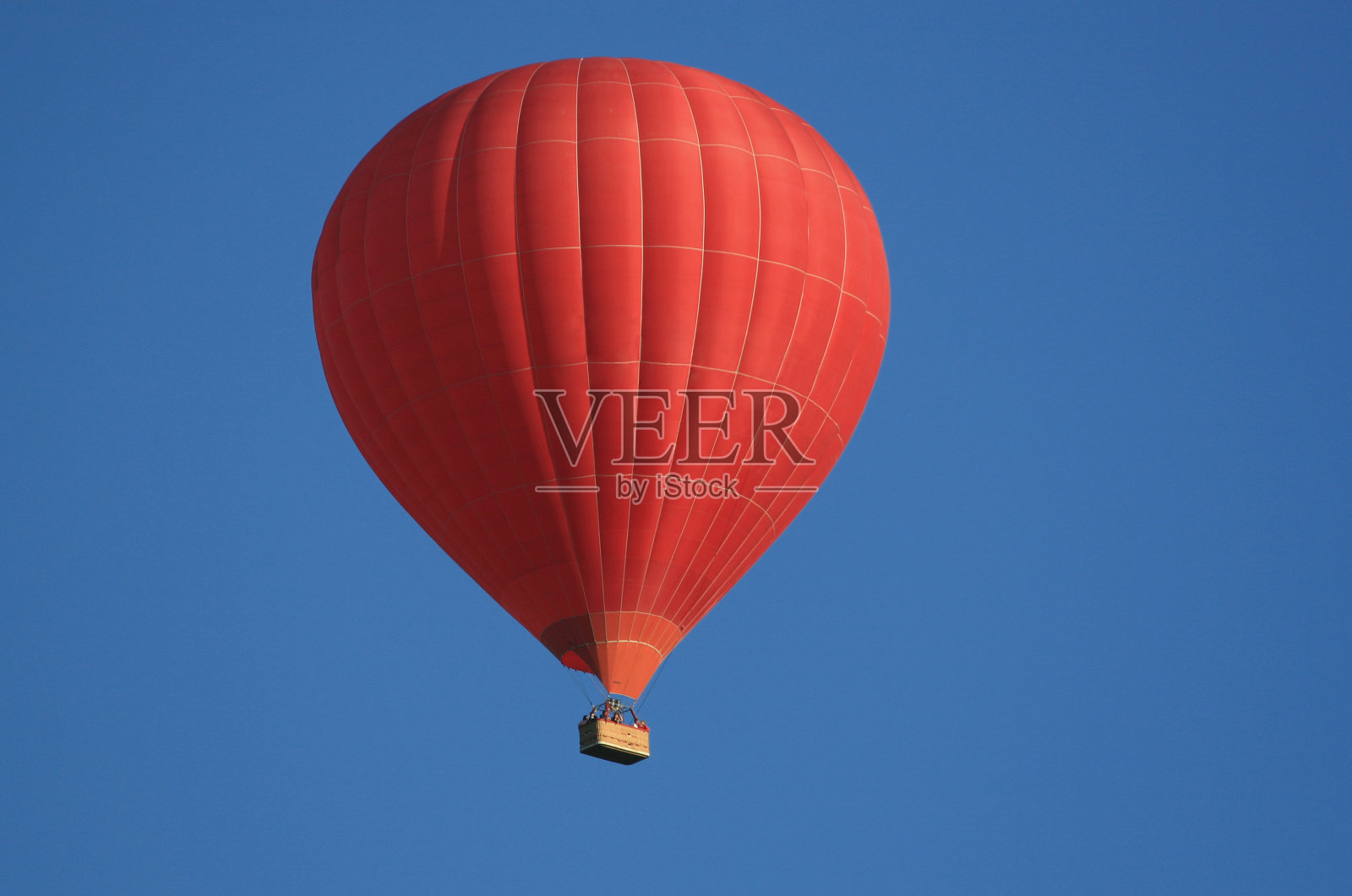 红色热气球照片摄影图片