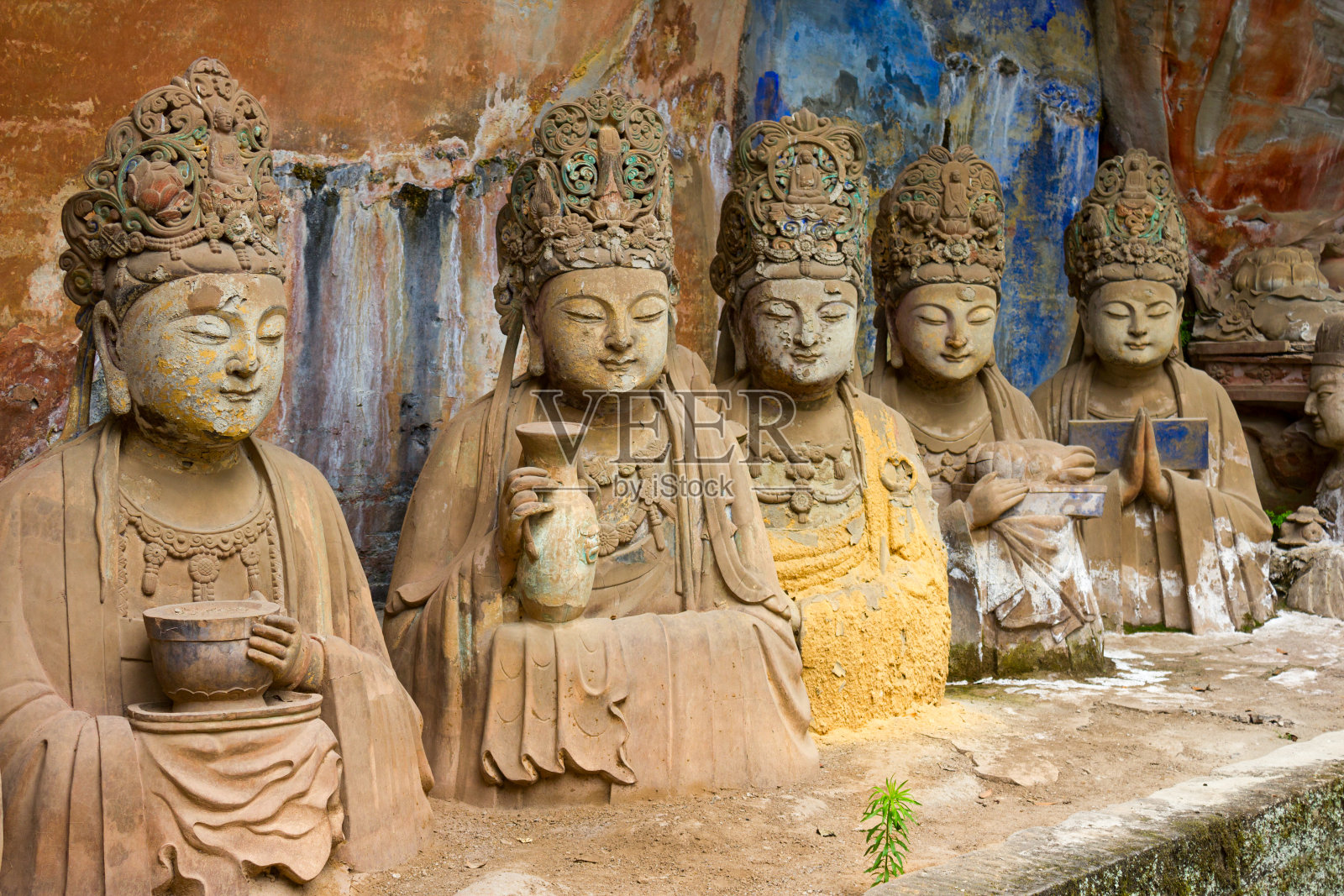 大足石刻雕刻中国照片摄影图片