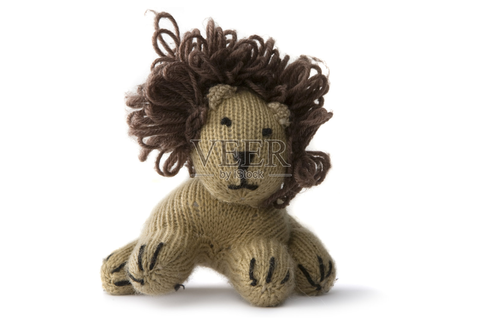 玩具:狮子孤立的白色背景照片摄影图片