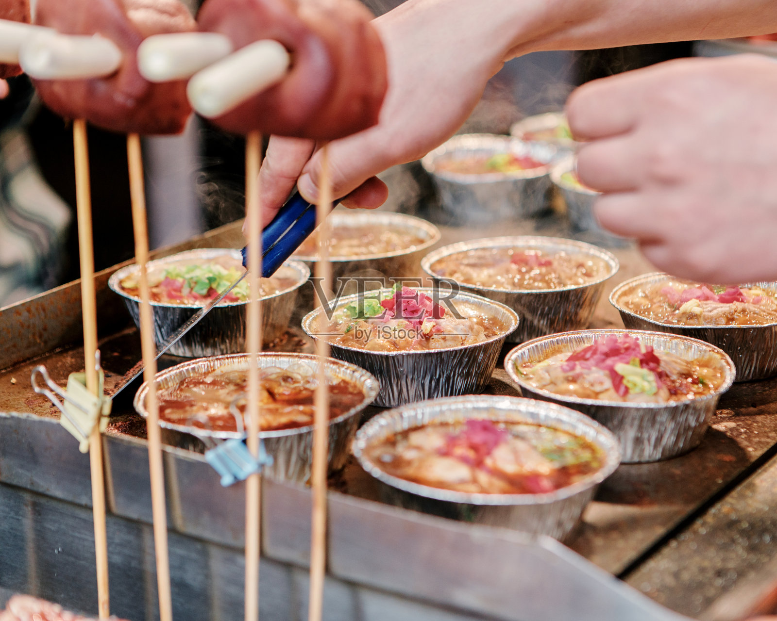 中国传统小吃照片摄影图片