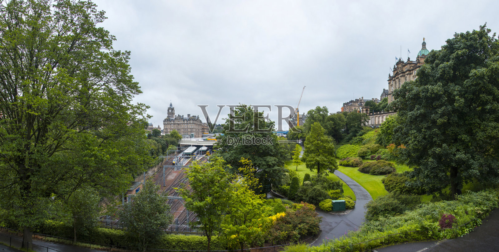 公园在爱丁堡照片摄影图片