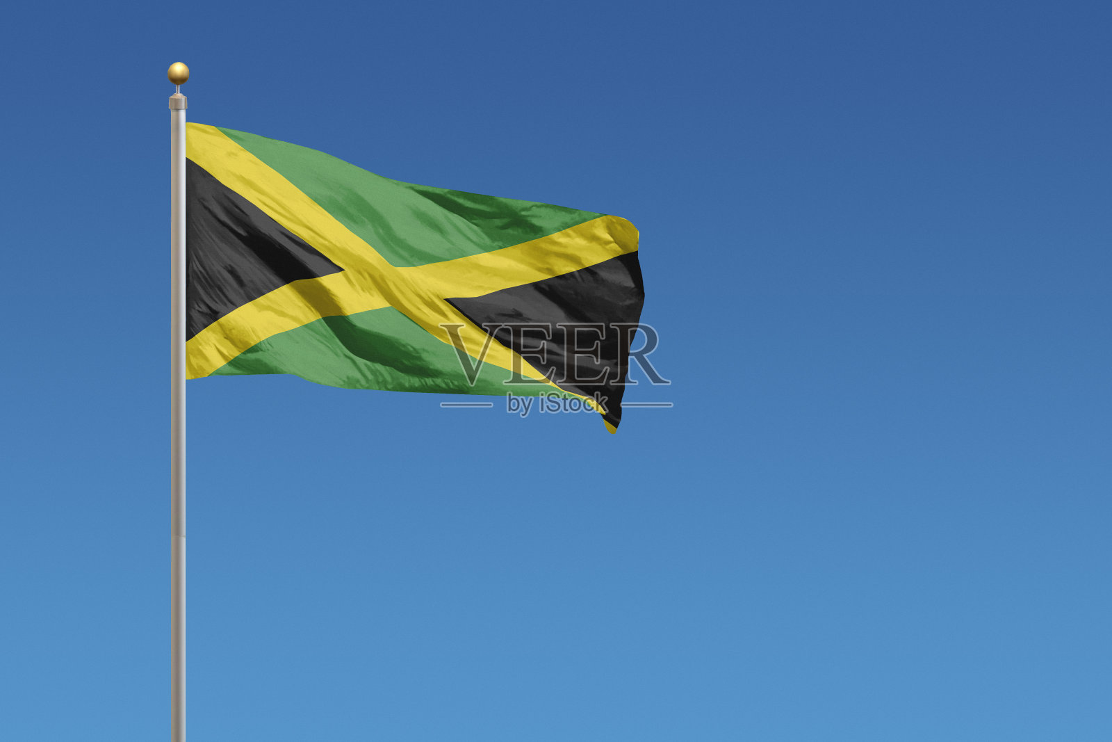 牙买加国旗照片摄影图片