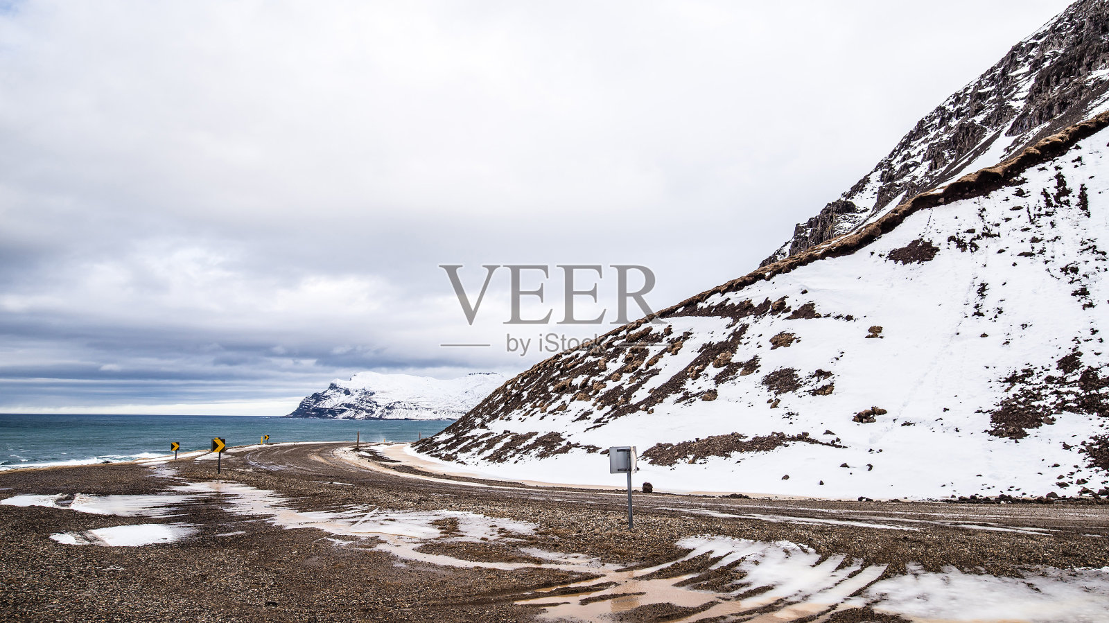 冰岛冬季景观照片摄影图片