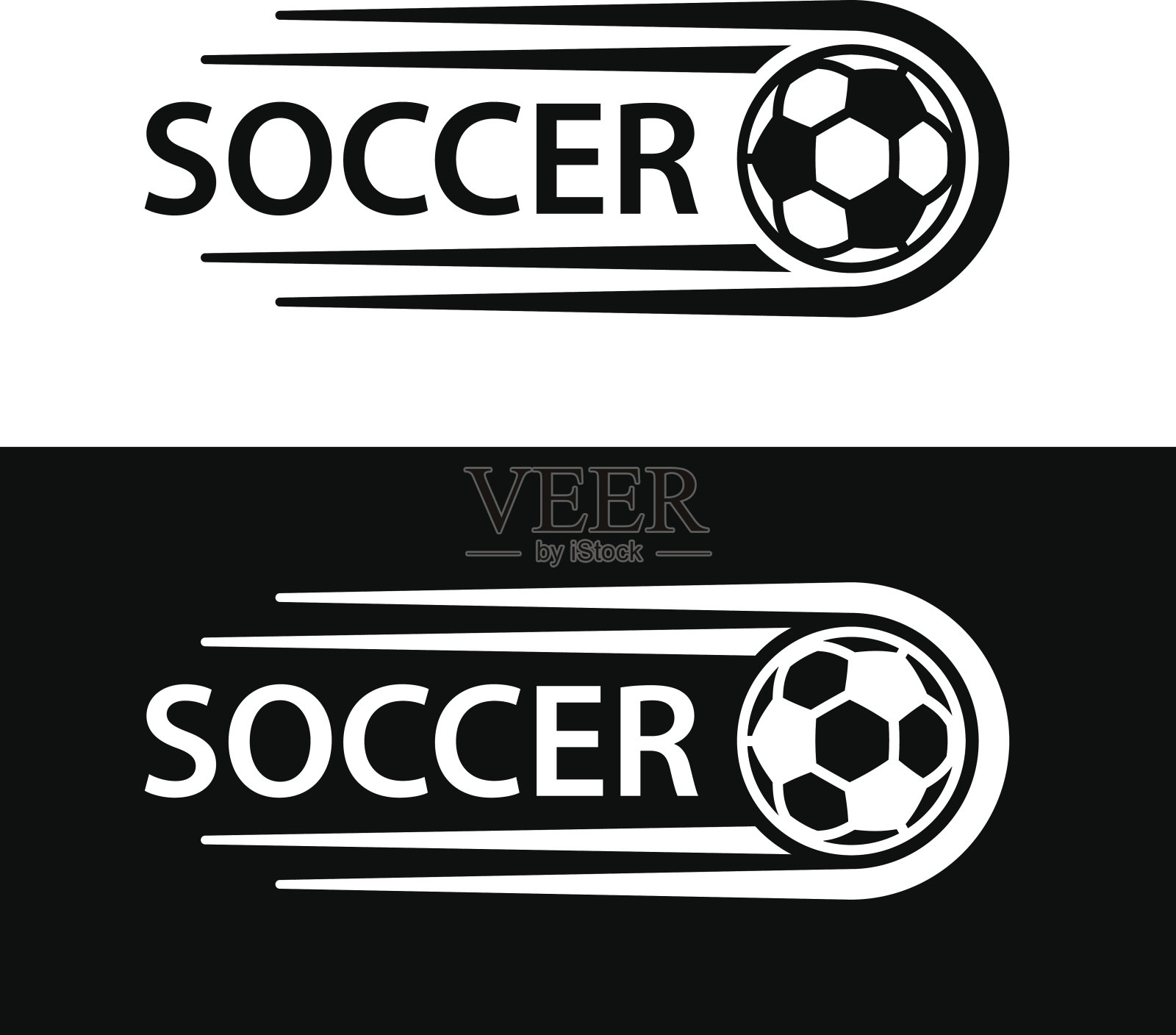 足球运动线符号向量插画图片素材