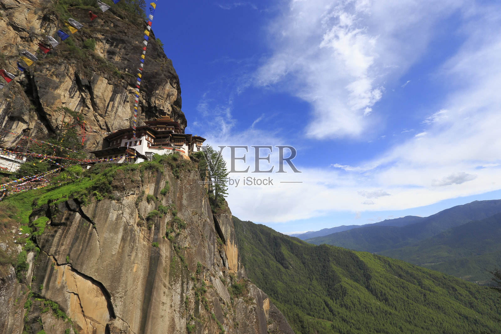 塔克曾寺(虎穴)，帕罗，不丹照片摄影图片