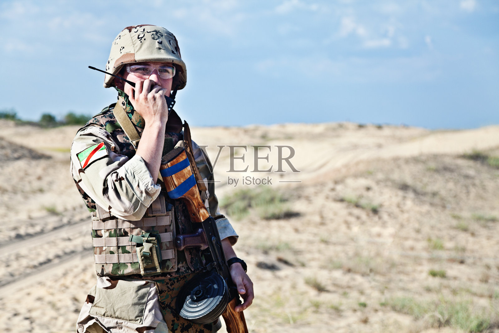 伊拉克士兵照片摄影图片
