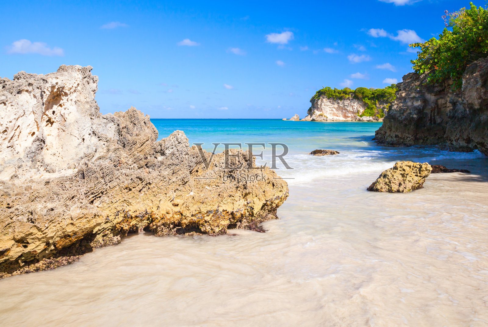 澳门海滩岩石，海岸景观照片摄影图片