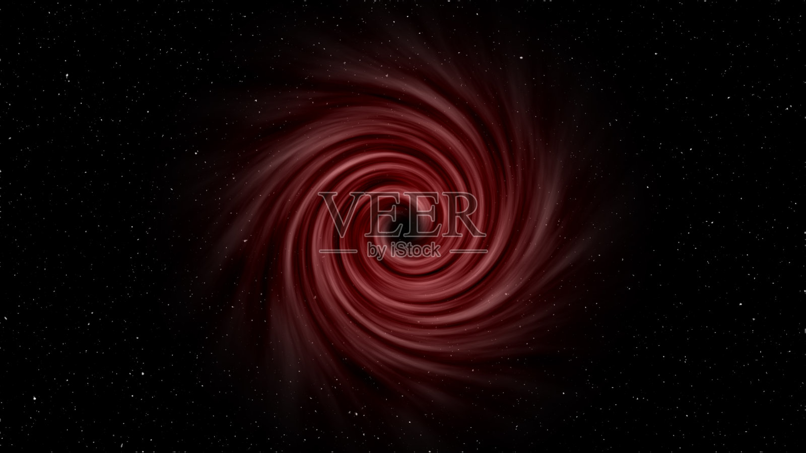 彩色螺旋星系的太空场景插画图片素材