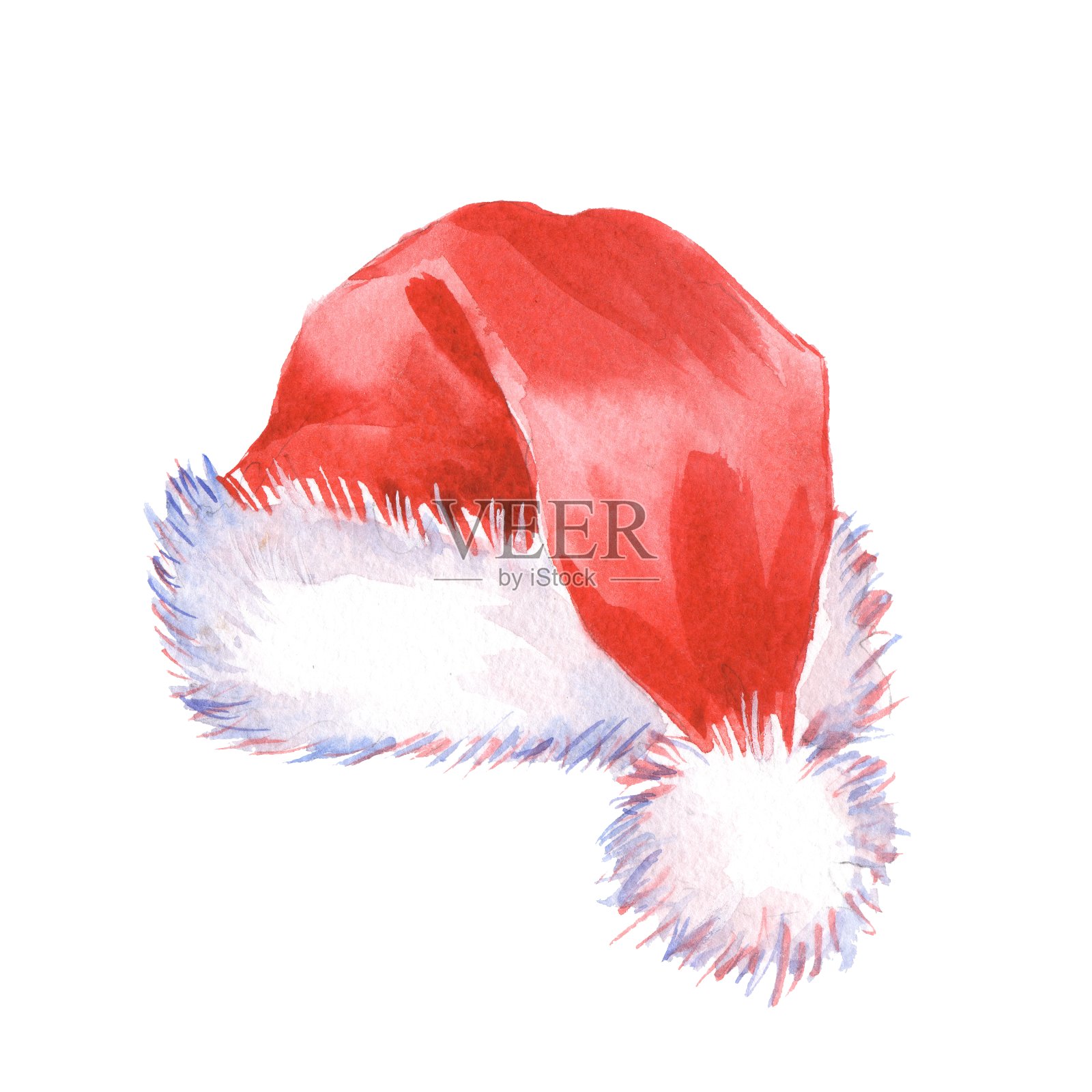 圣诞老人红帽插画图片素材