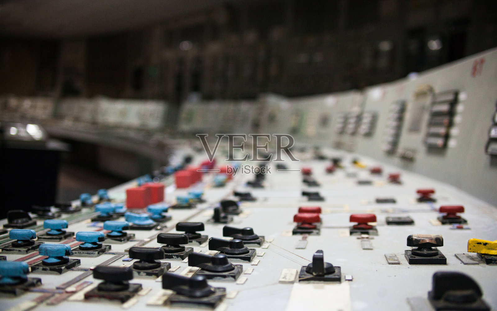 核电站的控制面板照片摄影图片