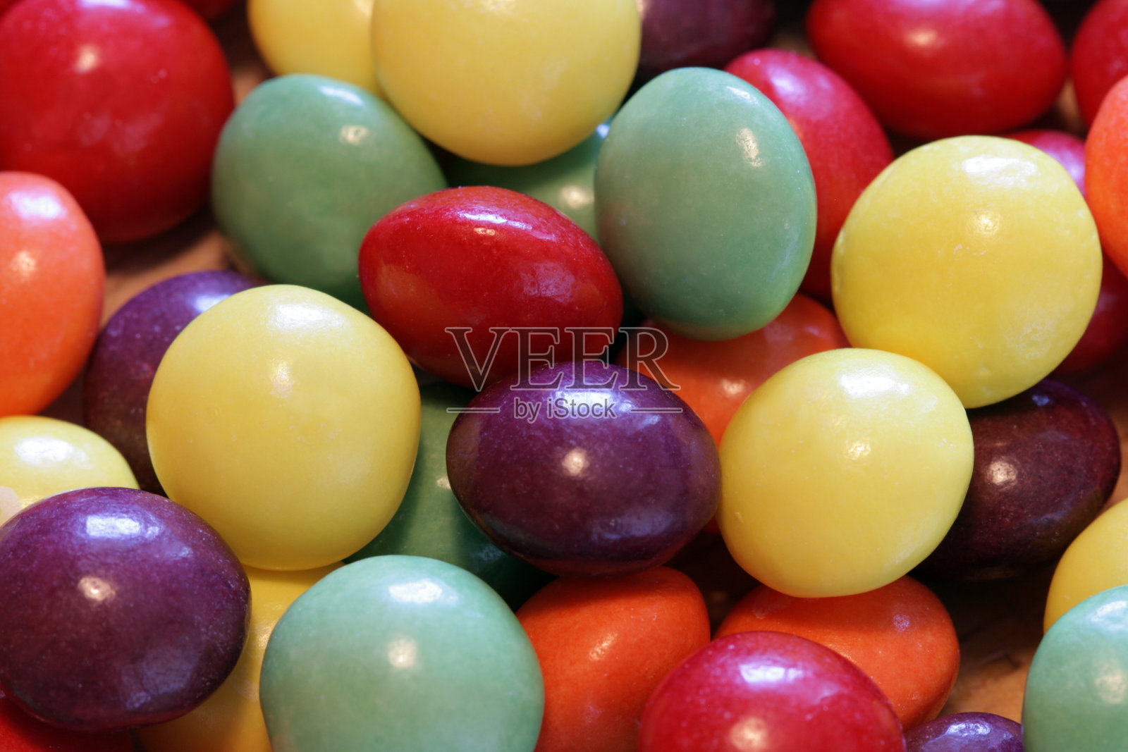 色彩斑斓的甜蜜的糖果照片摄影图片