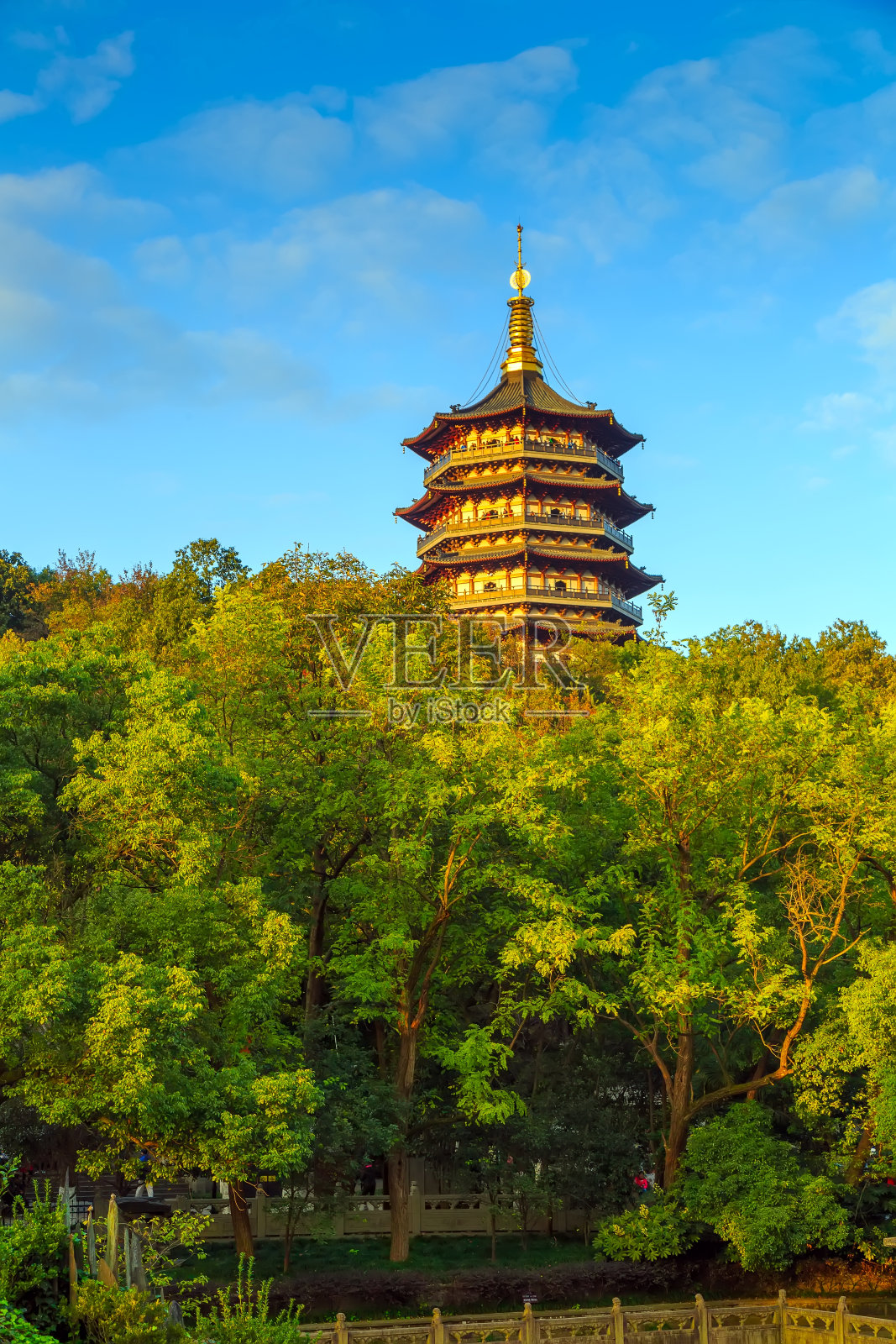 杭州美丽的风景，西湖照片摄影图片