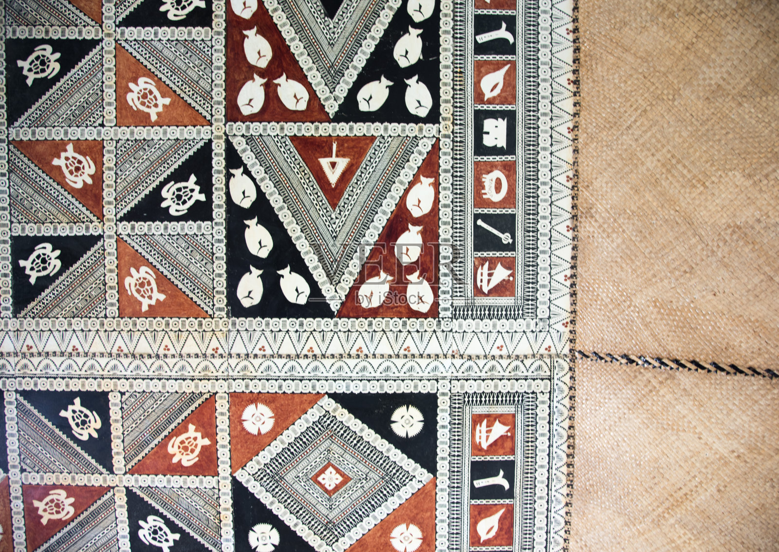 编织和彩绘设计:斐济照片摄影图片