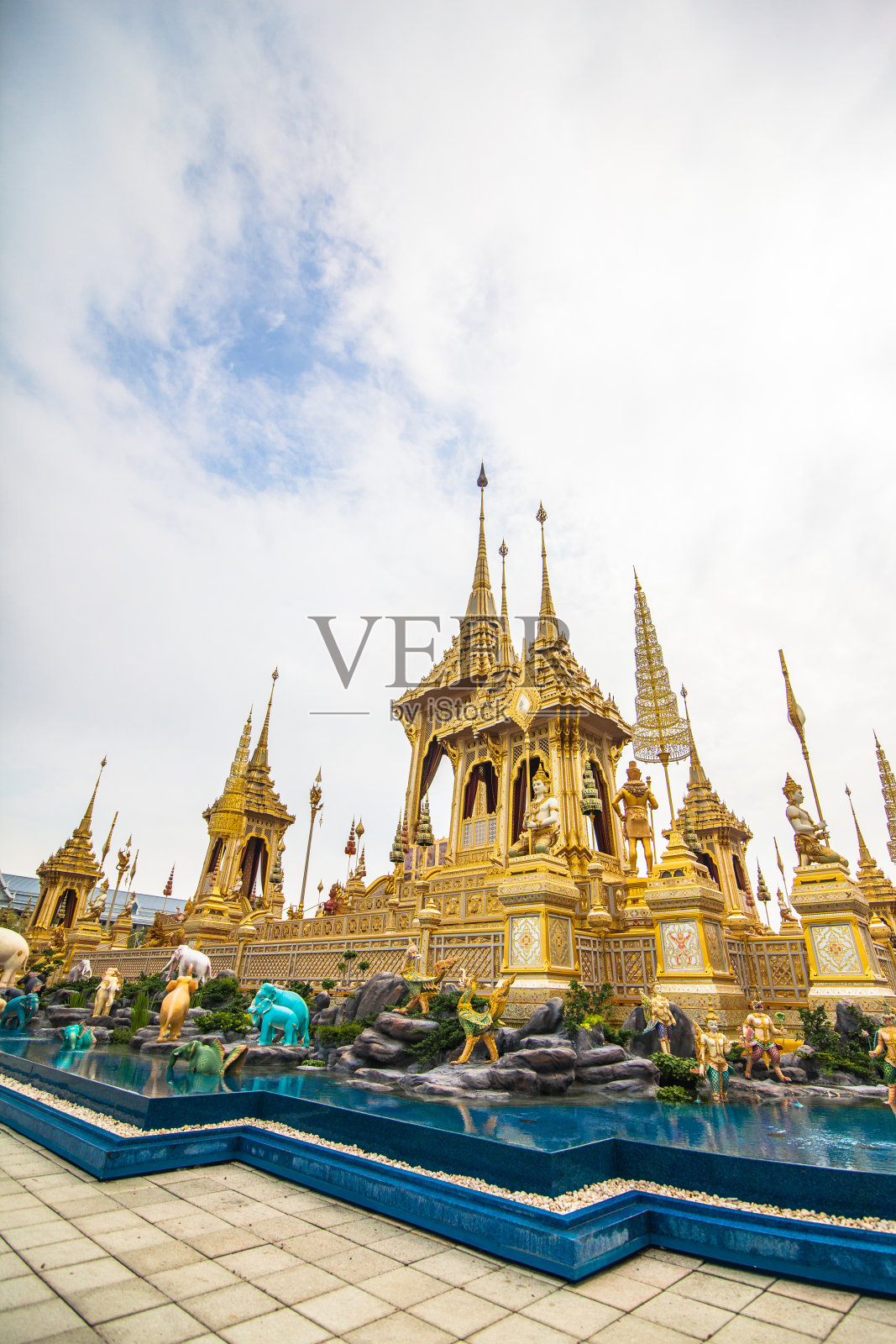 这里是纪念泰国国王的地方照片摄影图片