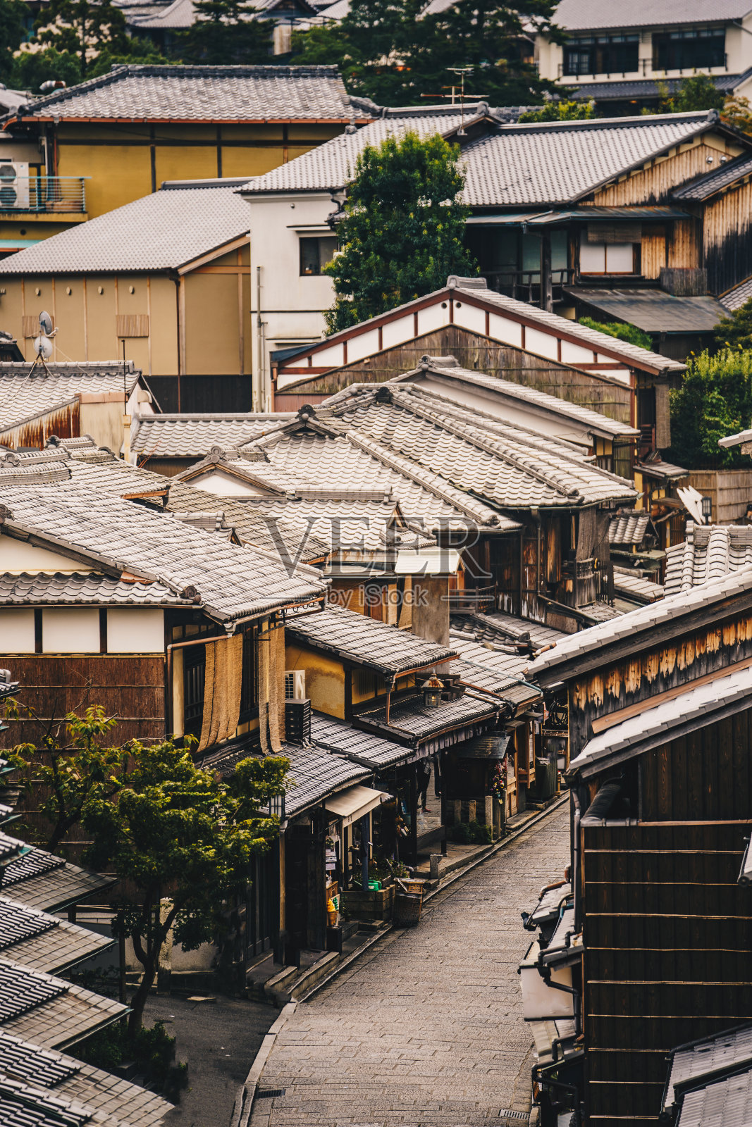 日本东山区的京都街道照片摄影图片