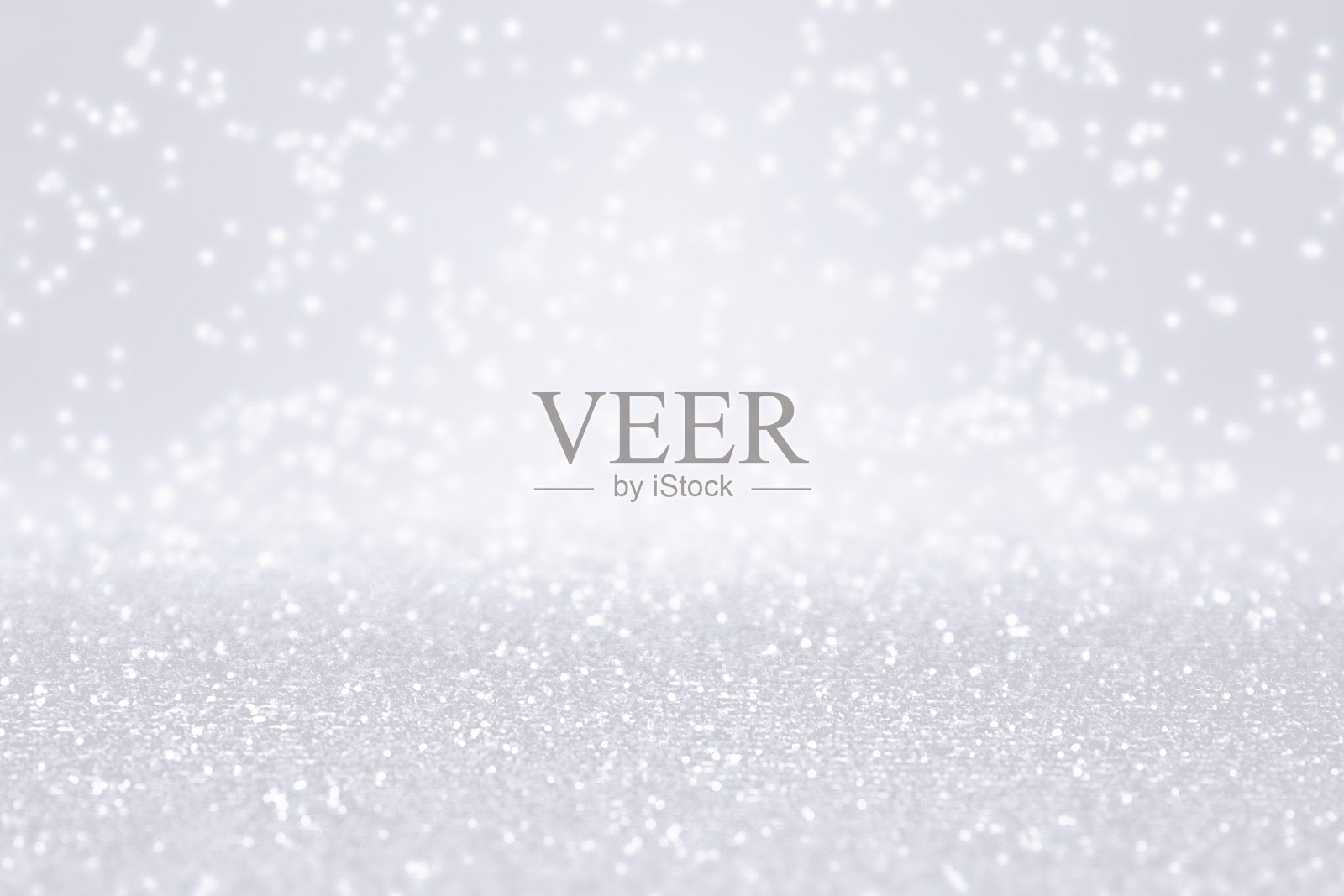 银白色的闪光雪背景冬天或圣诞节闪耀背景图片素材