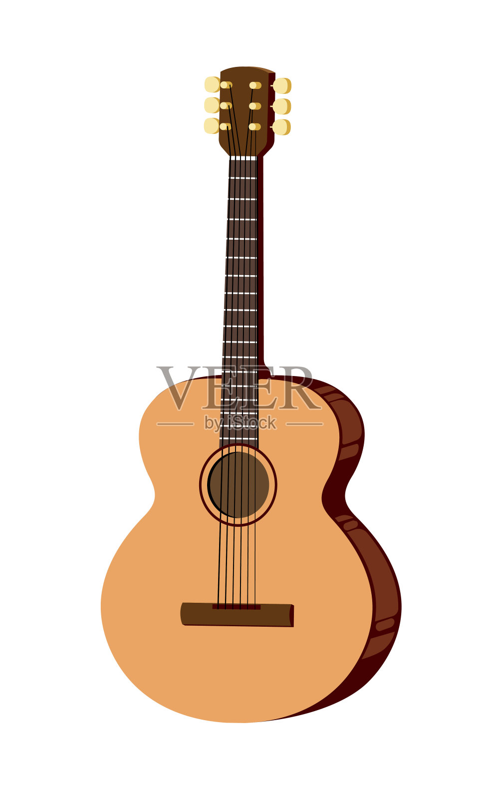 古典吉他设计元素图片