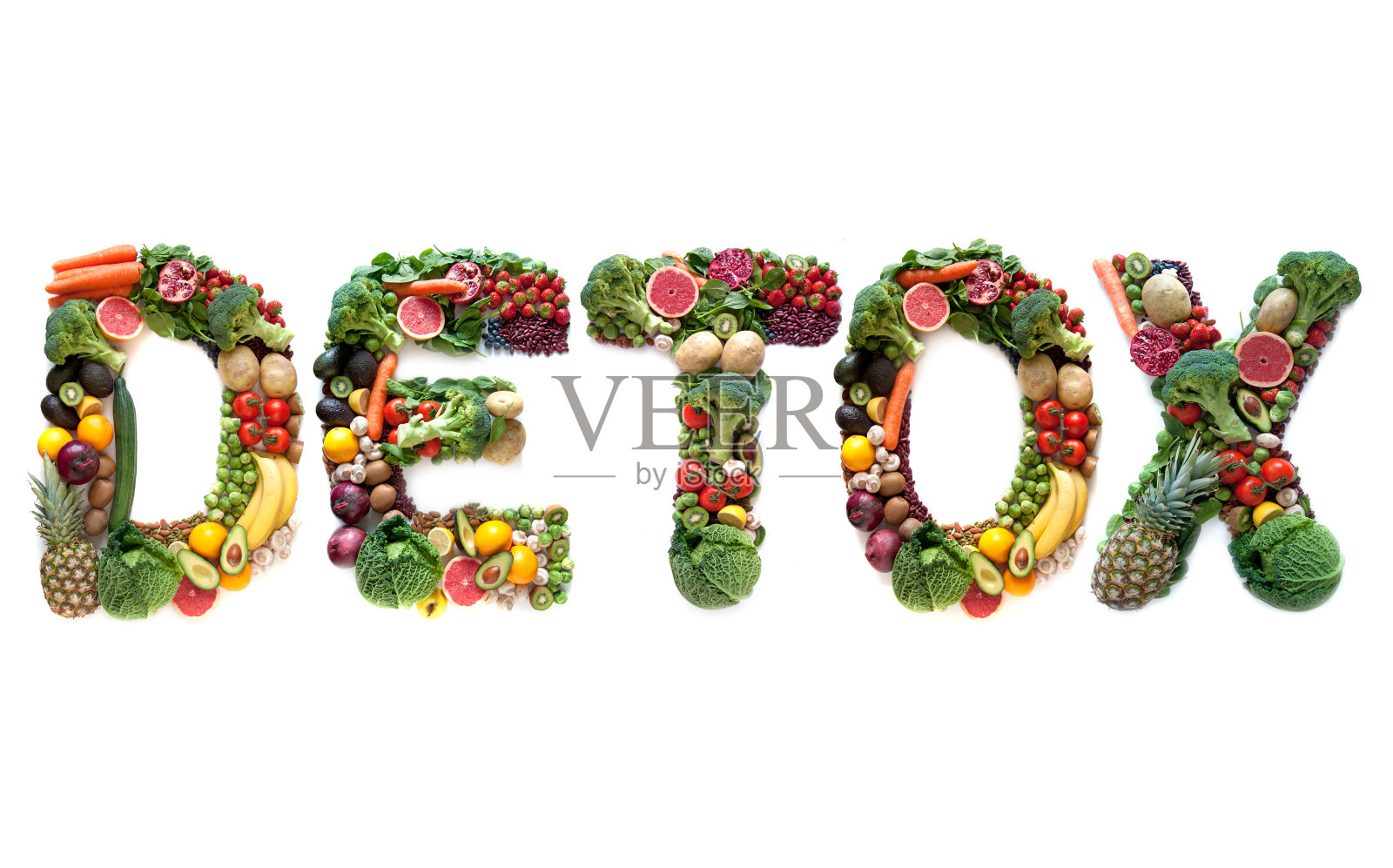 由水果和蔬菜制成的排毒剂照片摄影图片