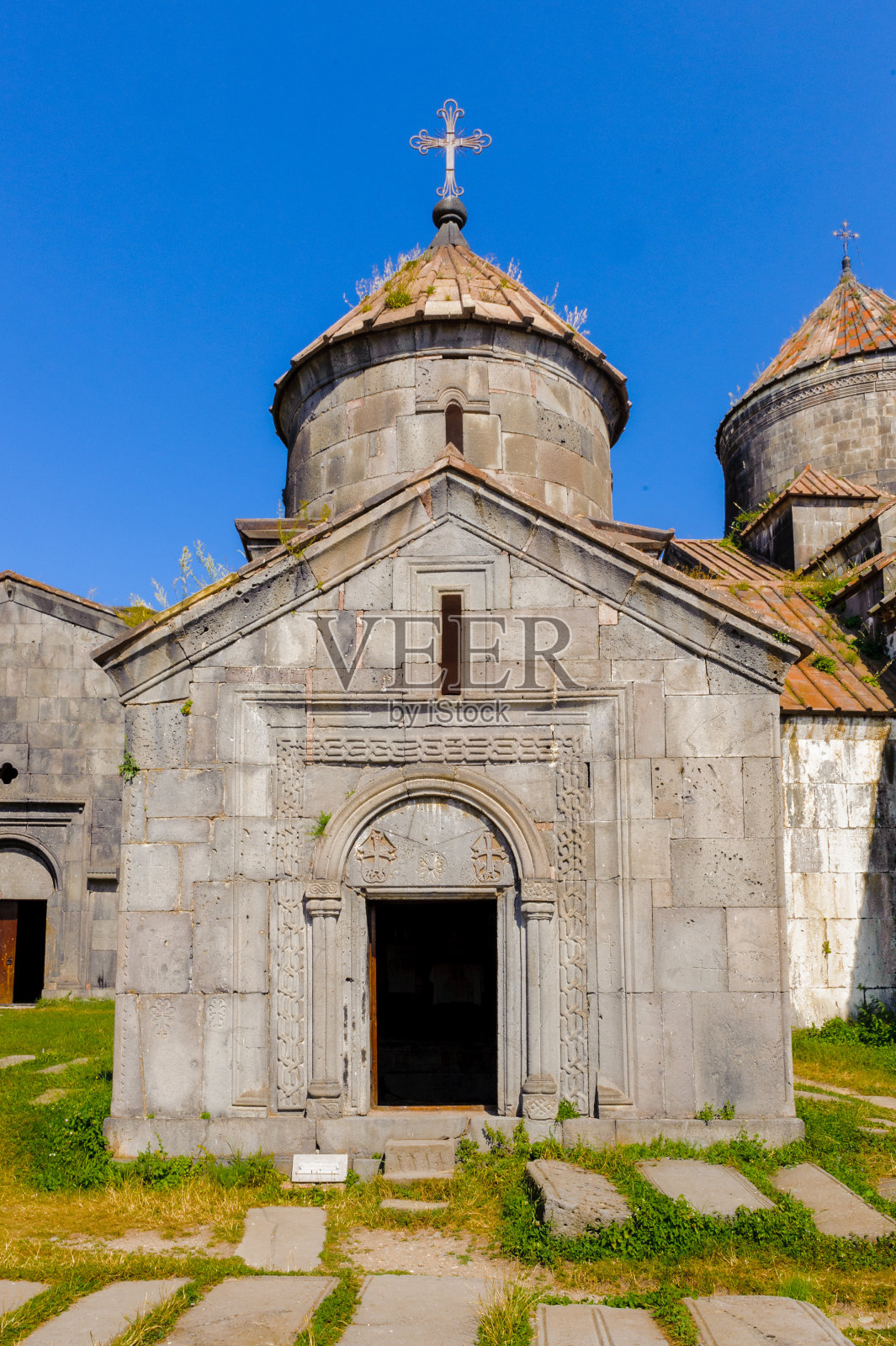 Haghpatavank (Haghpat修道院)的一部分，位于亚美尼亚Haghpat的中世纪亚美尼亚修道院建筑群。它是联合国教科文组织世界遗产照片摄影图片