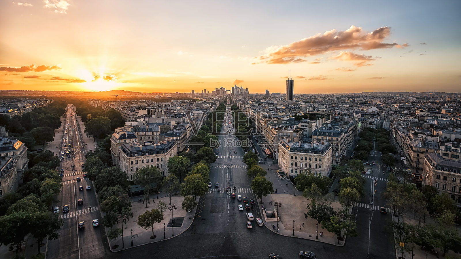 巴黎城市景观照片摄影图片