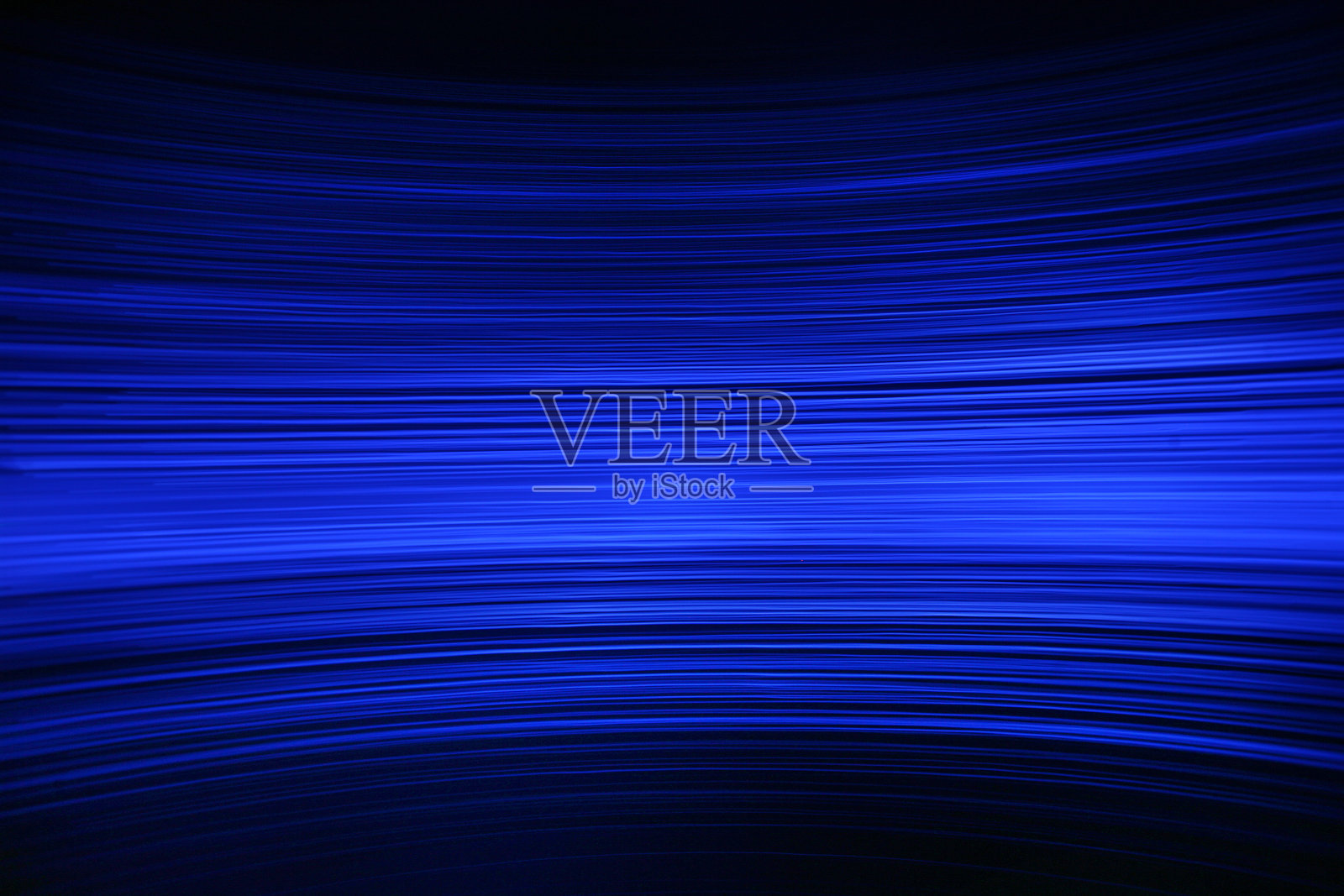 蓝色氖光纤流动光轨迹照片摄影图片
