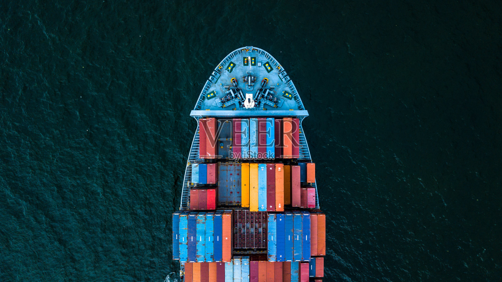 国际集装箱货船照片摄影图片