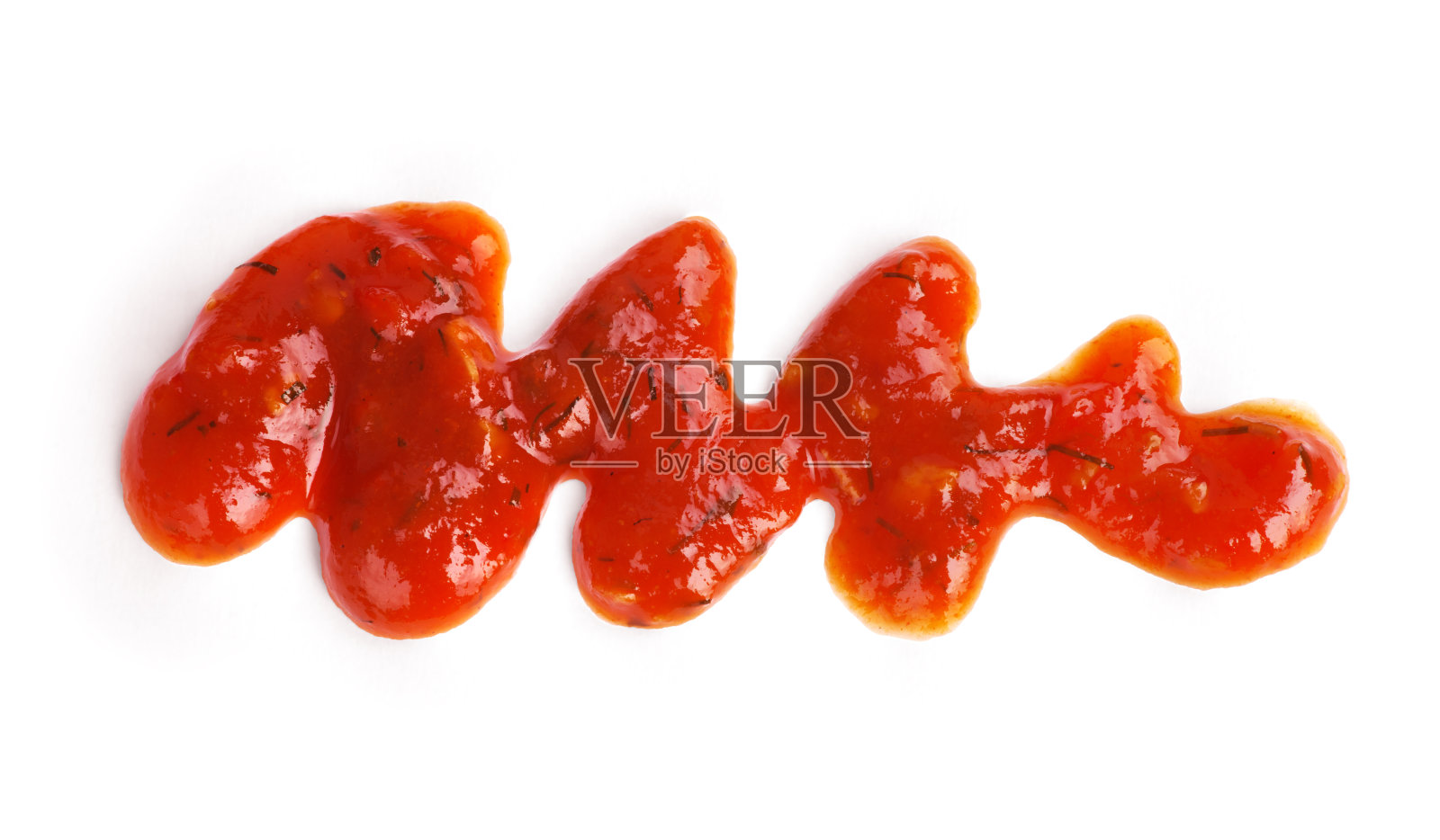 番茄酱孤立的白色背景照片摄影图片