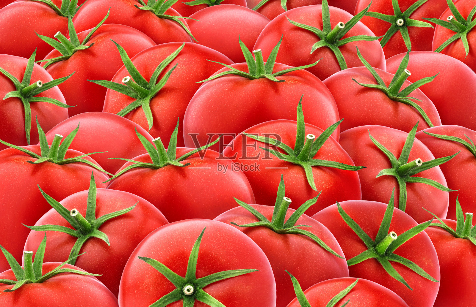 西红柿的背景。红色的西红柿纹理。照片摄影图片