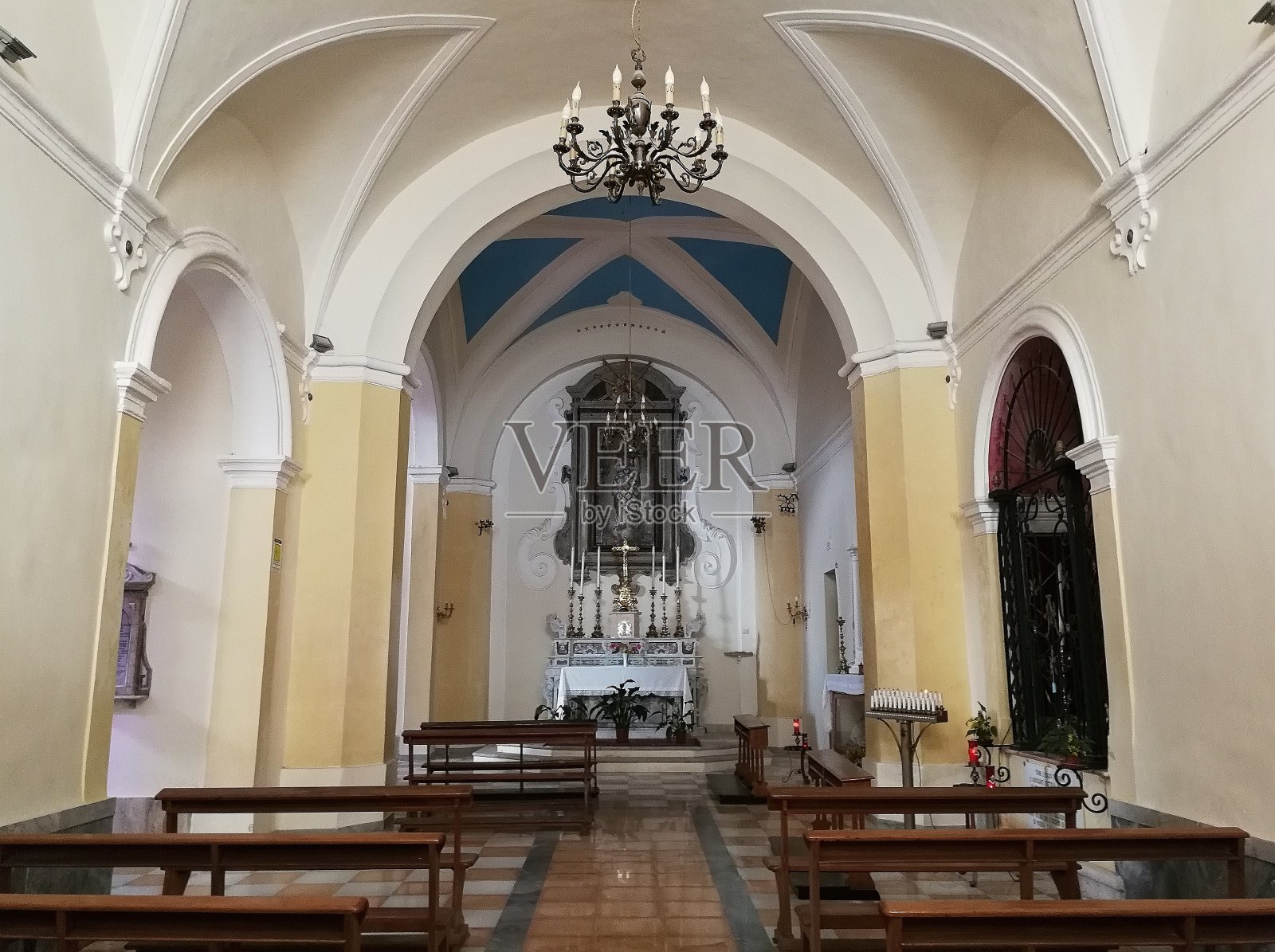 Montesarchio -圣玛利亚教堂礼拜堂照片摄影图片