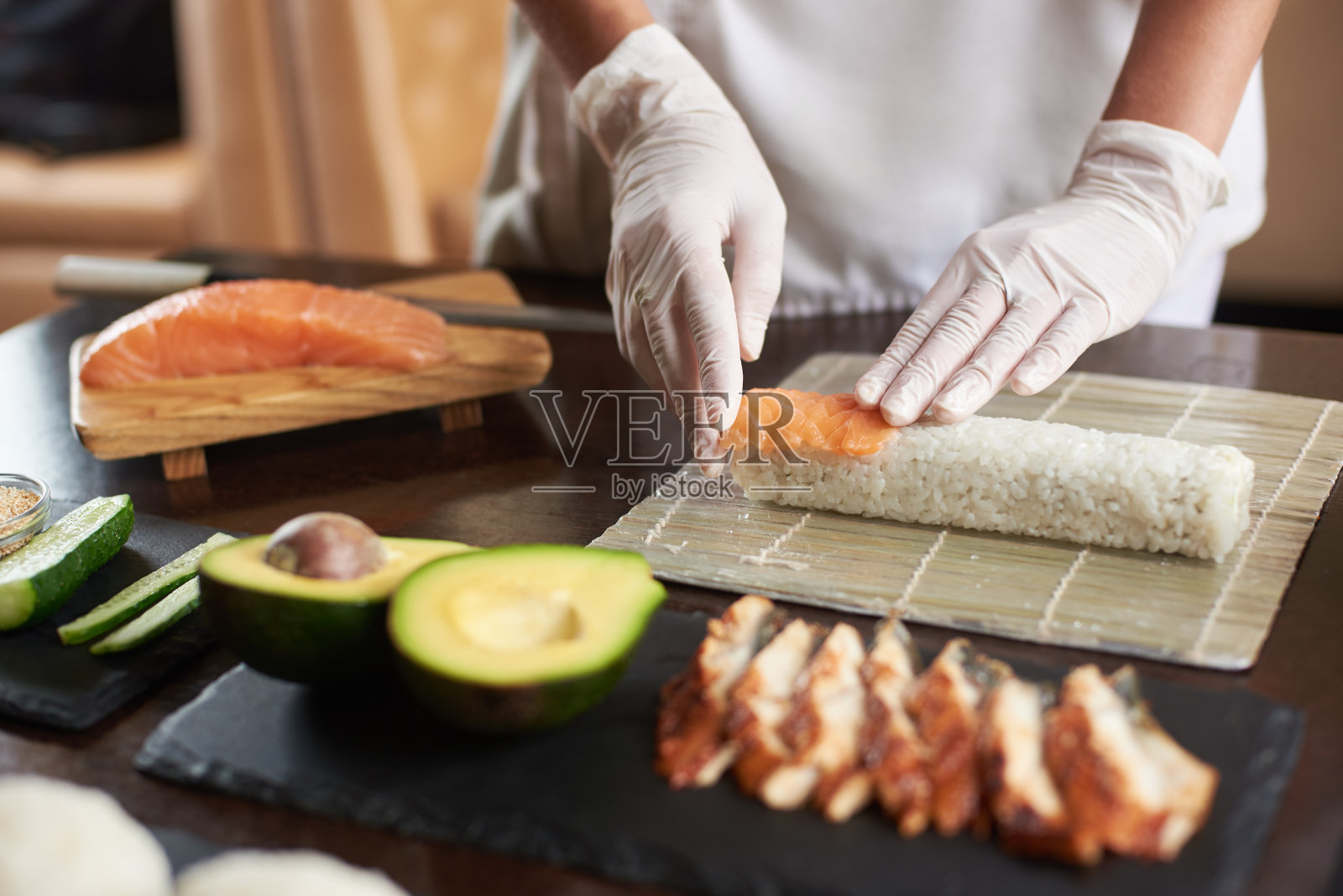 寿司卷的做法_【图解】寿司卷怎么做如何做好吃_寿司卷家常做法大全_A_A焙特厨房_豆果美食