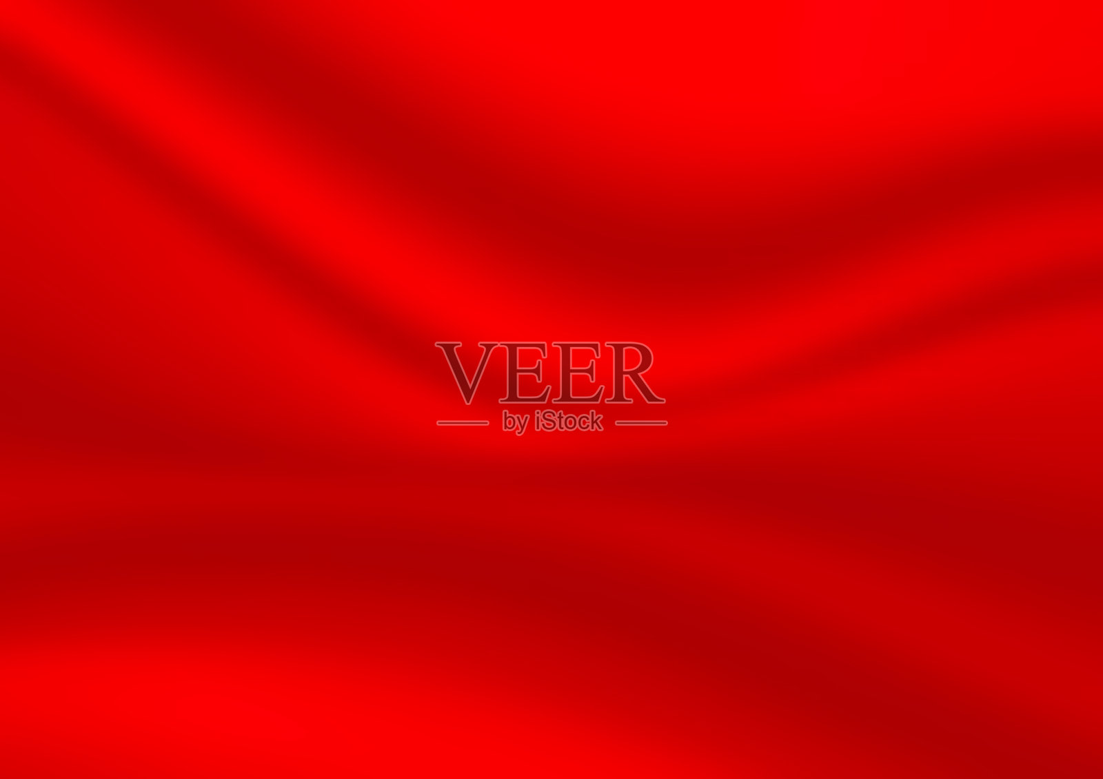 抽象的红色背景。缎纹豪华布料质地。光滑优雅的丝绸插画图片素材