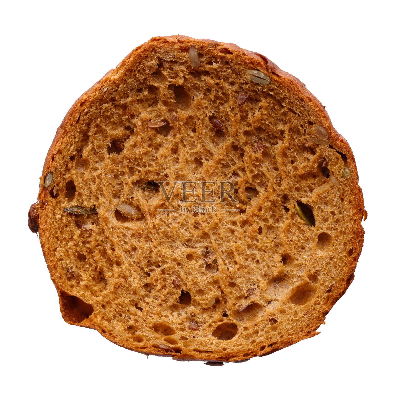 单圆杂粮面包照片摄影图片