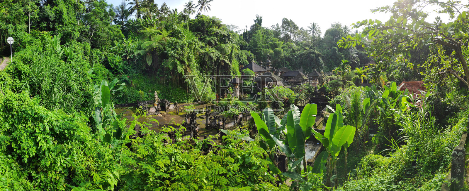 印度尼西亚巴厘岛Kawi Temple的景色照片摄影图片