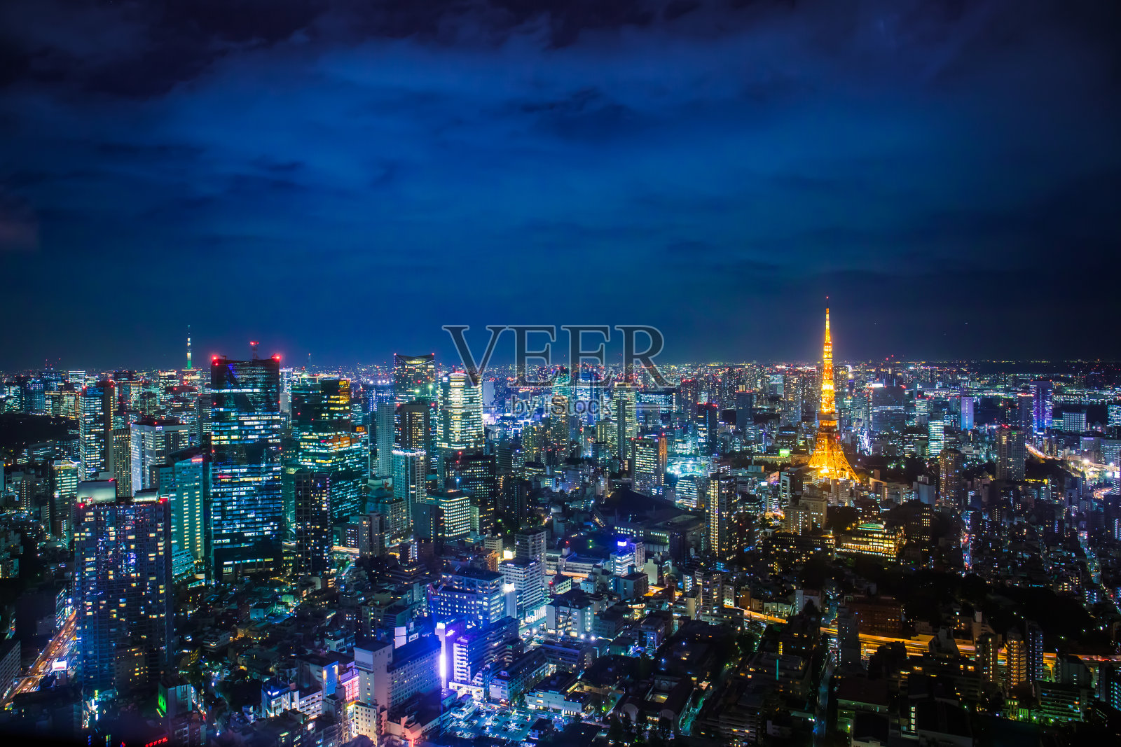 东京的城市照片摄影图片