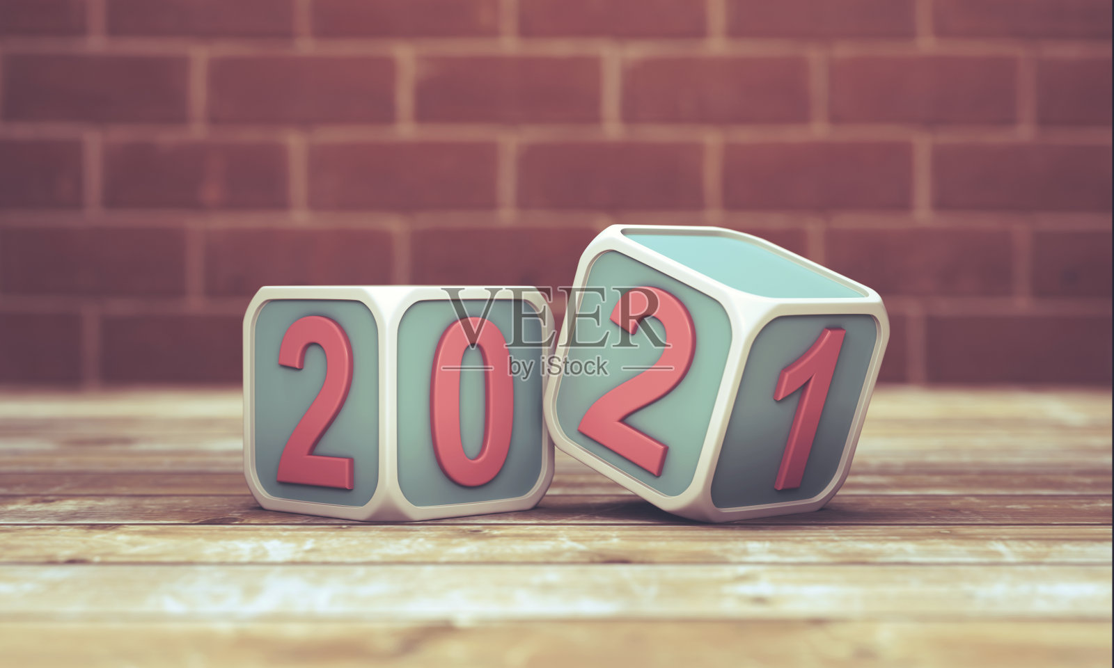 新年2021创意设计概念照片摄影图片