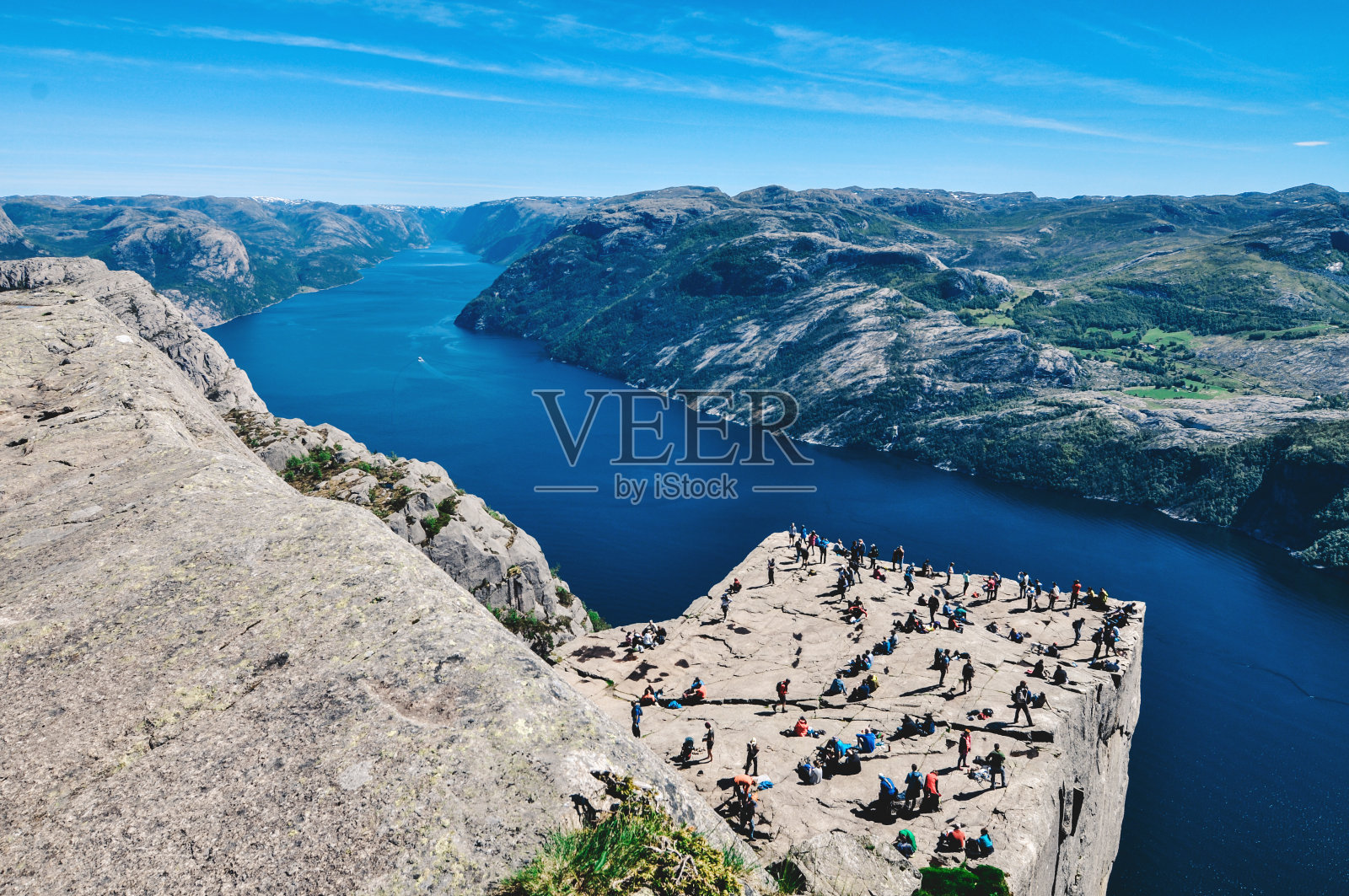 挪威，Pulpit Rock照片摄影图片