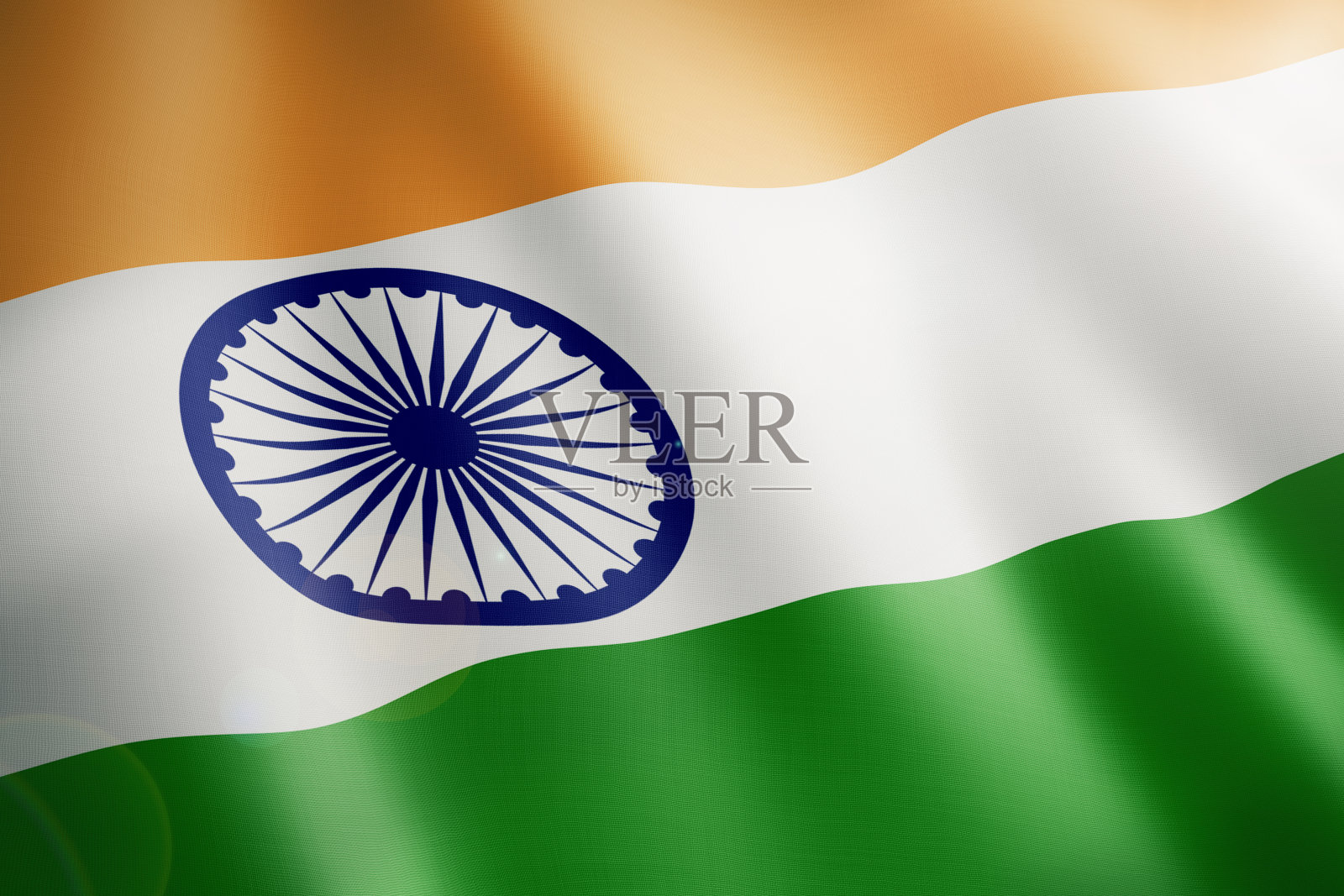 印度国旗照片摄影图片