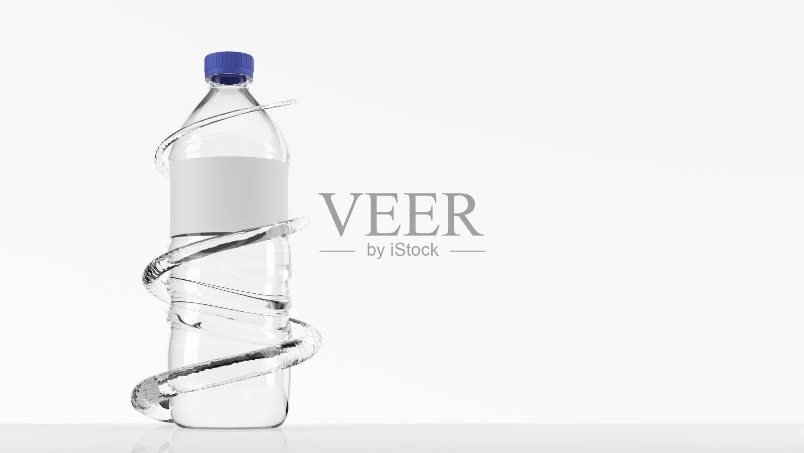水瓶配清水饮用照片摄影图片