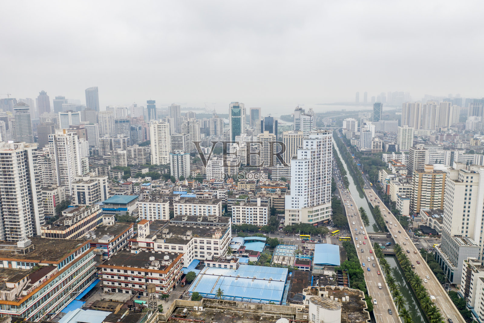 亚洲城市空中照片摄影图片