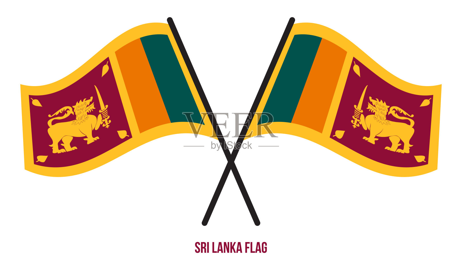 斯里兰卡国旗图片素材-编号09699539-图行天下