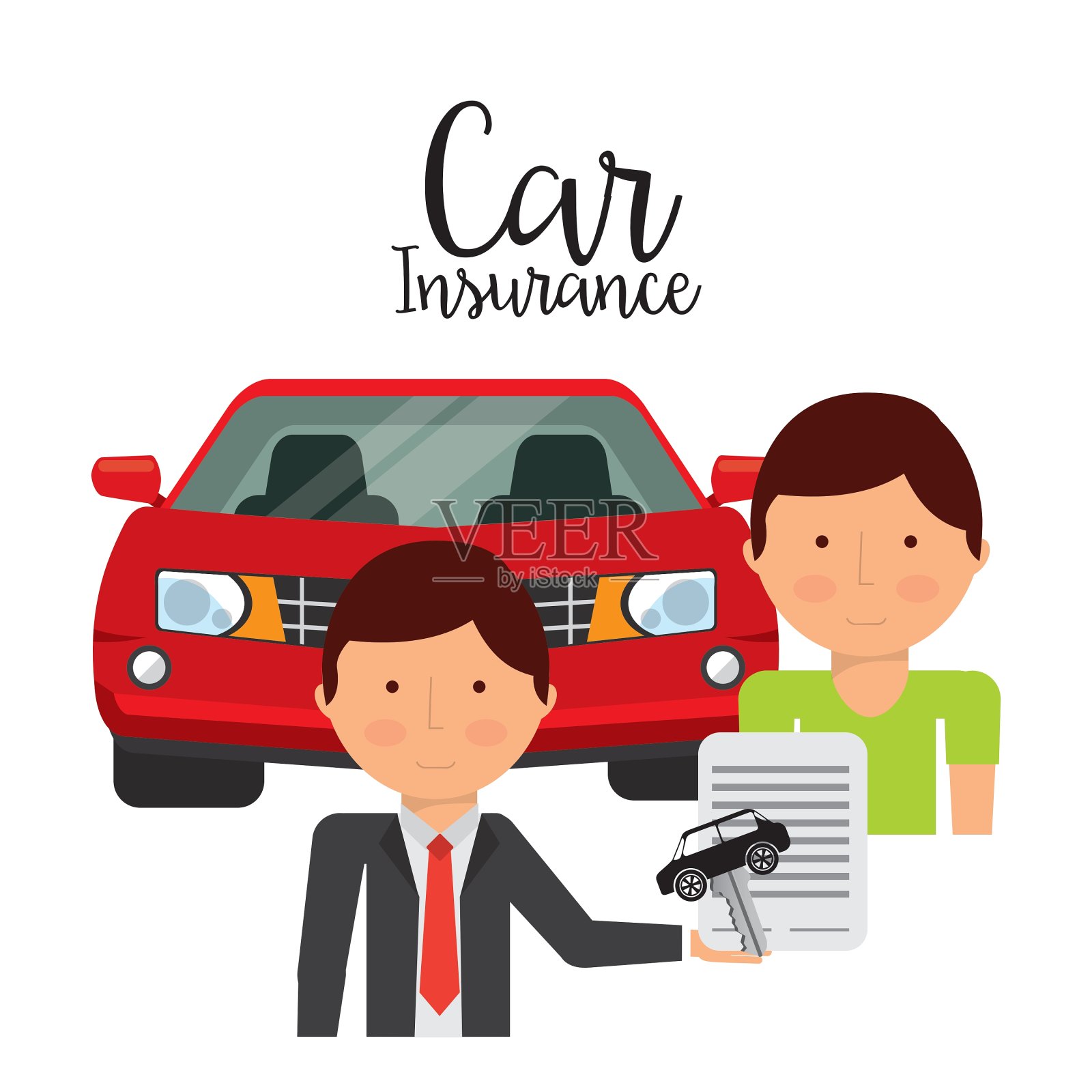 9款矢量汽车保险logo图片素材免费下载 - 觅知网