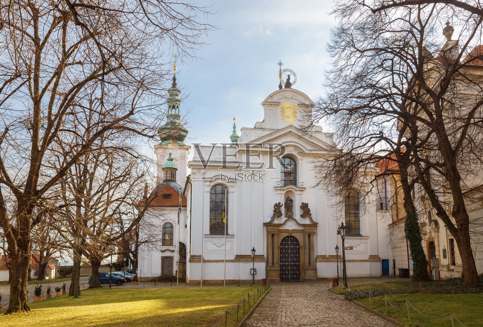 斯特拉霍夫修道院,布拉格照片摄影图片