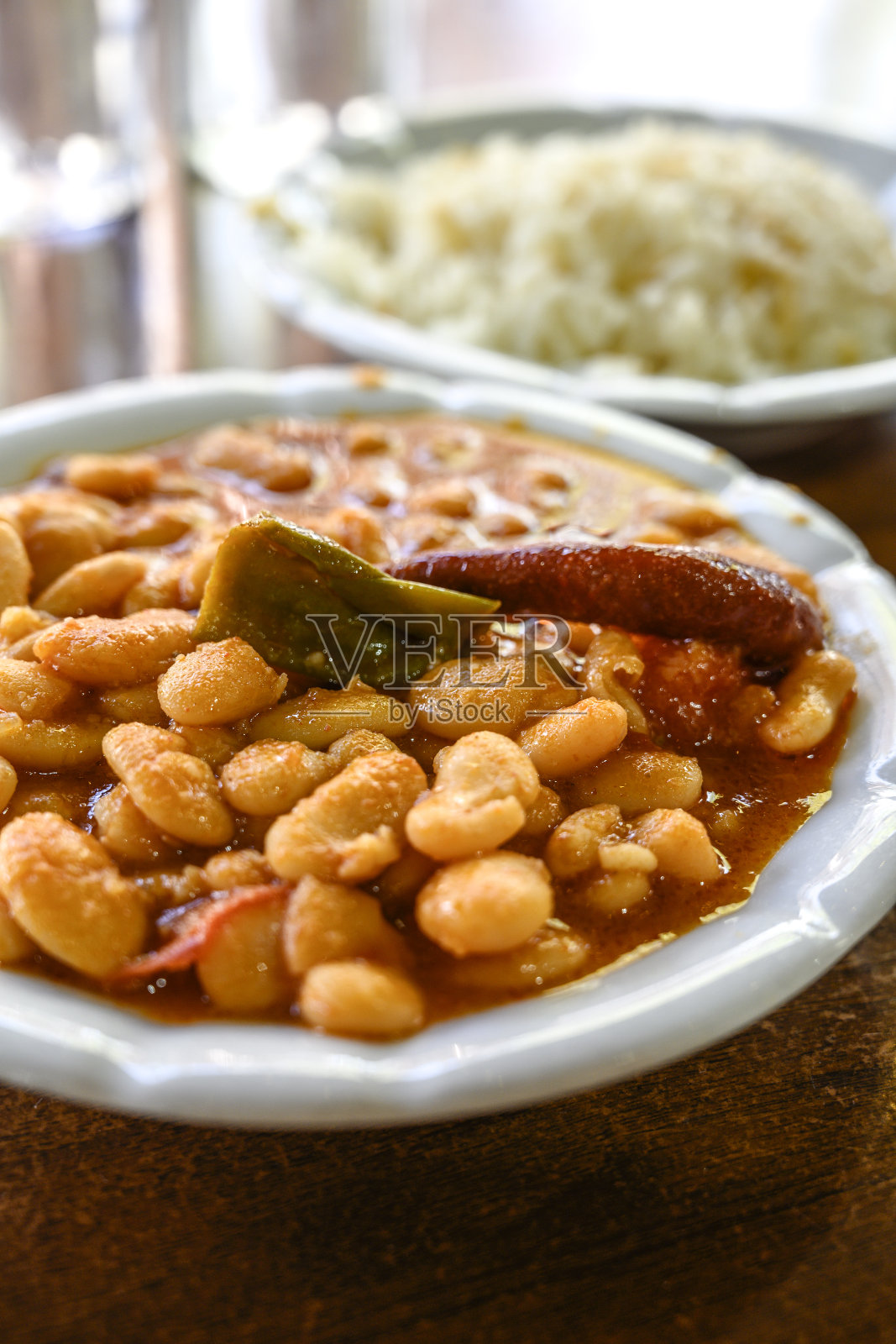 土耳其食物扁豆。照片摄影图片