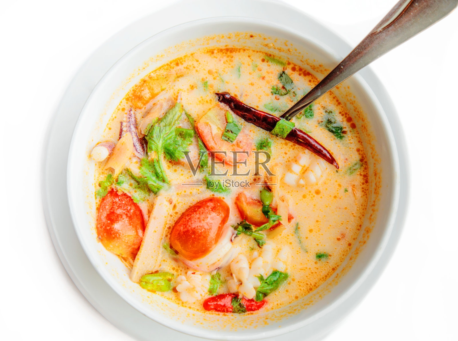 冬阴汤，泰国菜照片摄影图片