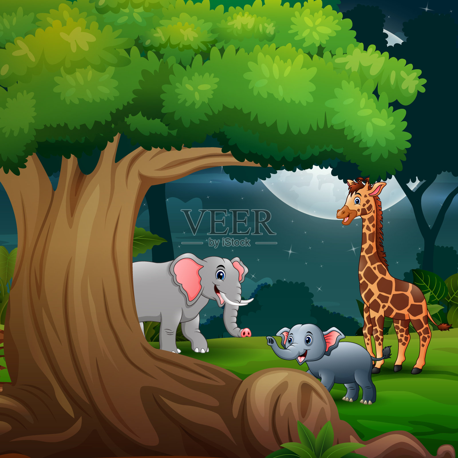 大象大象～|插画|儿童插画|yushy_原创作品-站酷ZCOOL